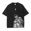Berserks Mnaga Tshirts Guts Griffith Graphic T Shirt Vintage Washed Oversized TShirt Short Sleeve Cotton Tee Men Women Clothes