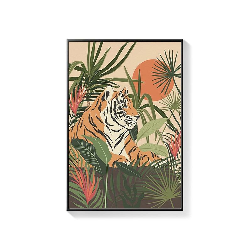 Bathroom Decorative Painting Cat American Retro Toilet Bathroom Canvas Painting Wall Art Poster for Modern Bathroom Home Decor