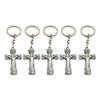 24TE Keychains Rings DIY Car Hanging Simple Jewelry Handmade Gift