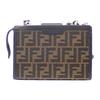 FENDI  7VA649ALWKF0L3T Shoulder Bag Brown/black leather Women