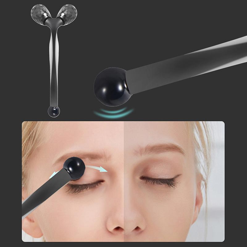 Manual Roller Massager Face Magnetic Massager Lift Face Roller Massager Y Shape Body Massage Tool Skin Care Tools Neck Massager