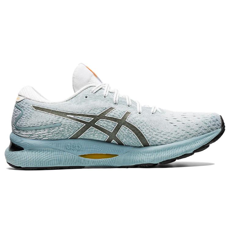 New Asics Gel Nimbus 24 2E Wide 'Light Steel' 1011B361-404