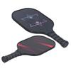 Pickleball Racket Set Portable Glass Fibre Pickleball Paddle Polymer Core Racket with Balls