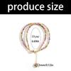 Elegant and Stylish Natural Tourmaline Bracelet Copper Double Strand Beaded Wrist Chain Jewelry Piece for Women