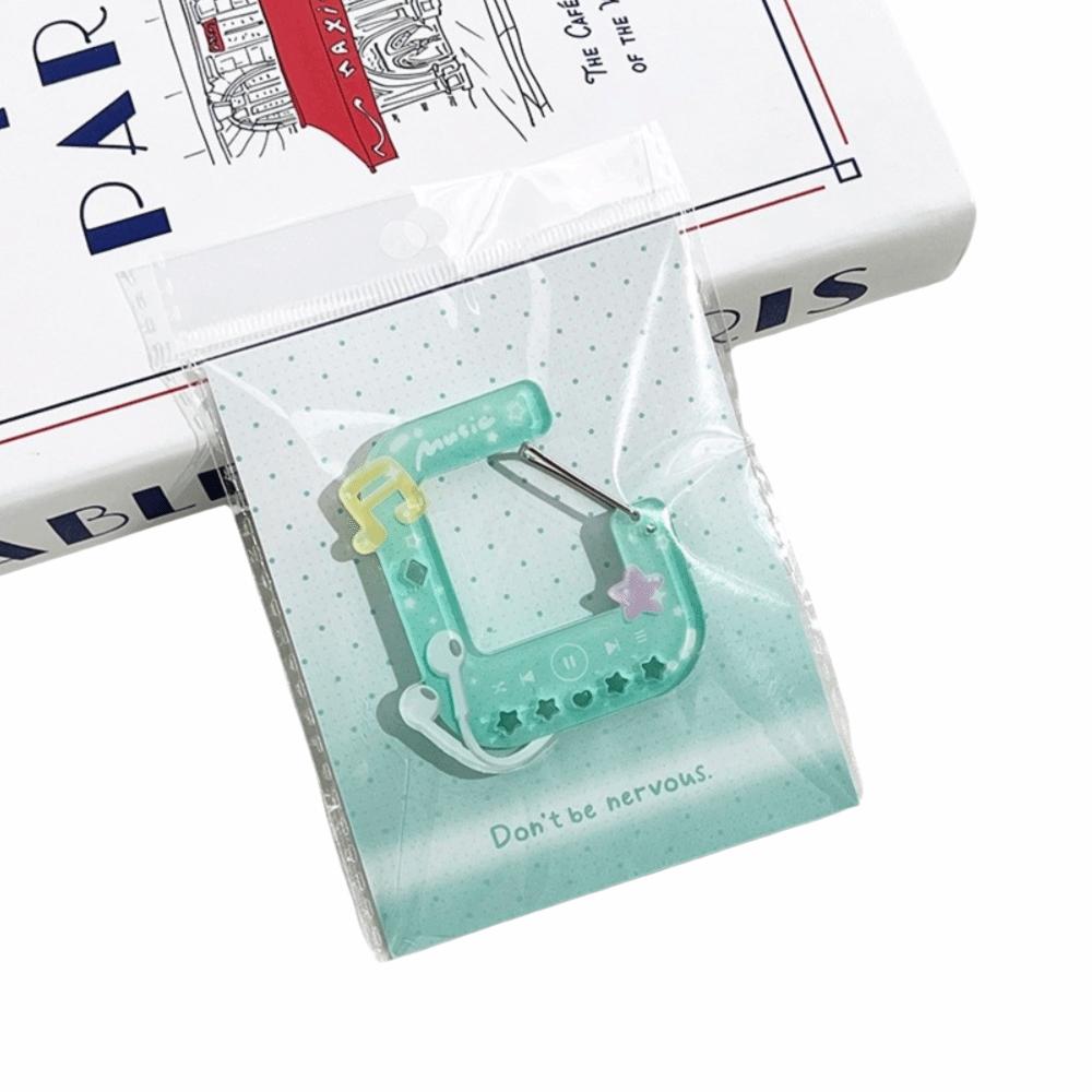 

Acrylic Climbing Hook Hollow Key Hanging New Climbing Buckle зелений