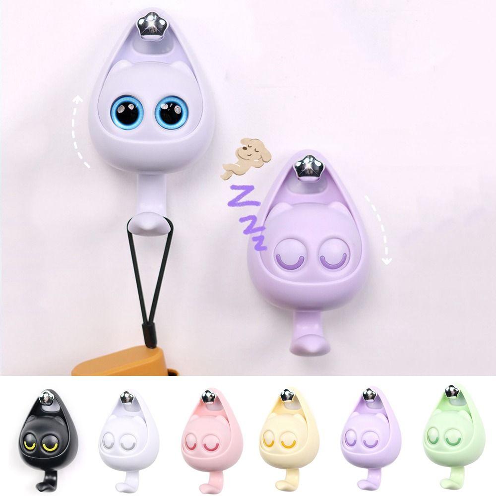 

Plastic Blink Cat Hook Seamless Wink Cat Hooks Multi-functional Blinking Cat Hanger Hat