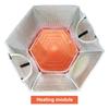 Copertura Riscaldante per Pulcini Scalda Pulcini Gabbietta per Pulcini Scalda Polli Facile da Installare Conveniente Risparmio di Tempo 110V/220V