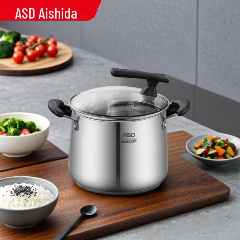 ASD 304 Stainless Steel Induction Soup Pot