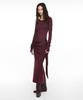 Nash Drop Maxi Dress Burgundy