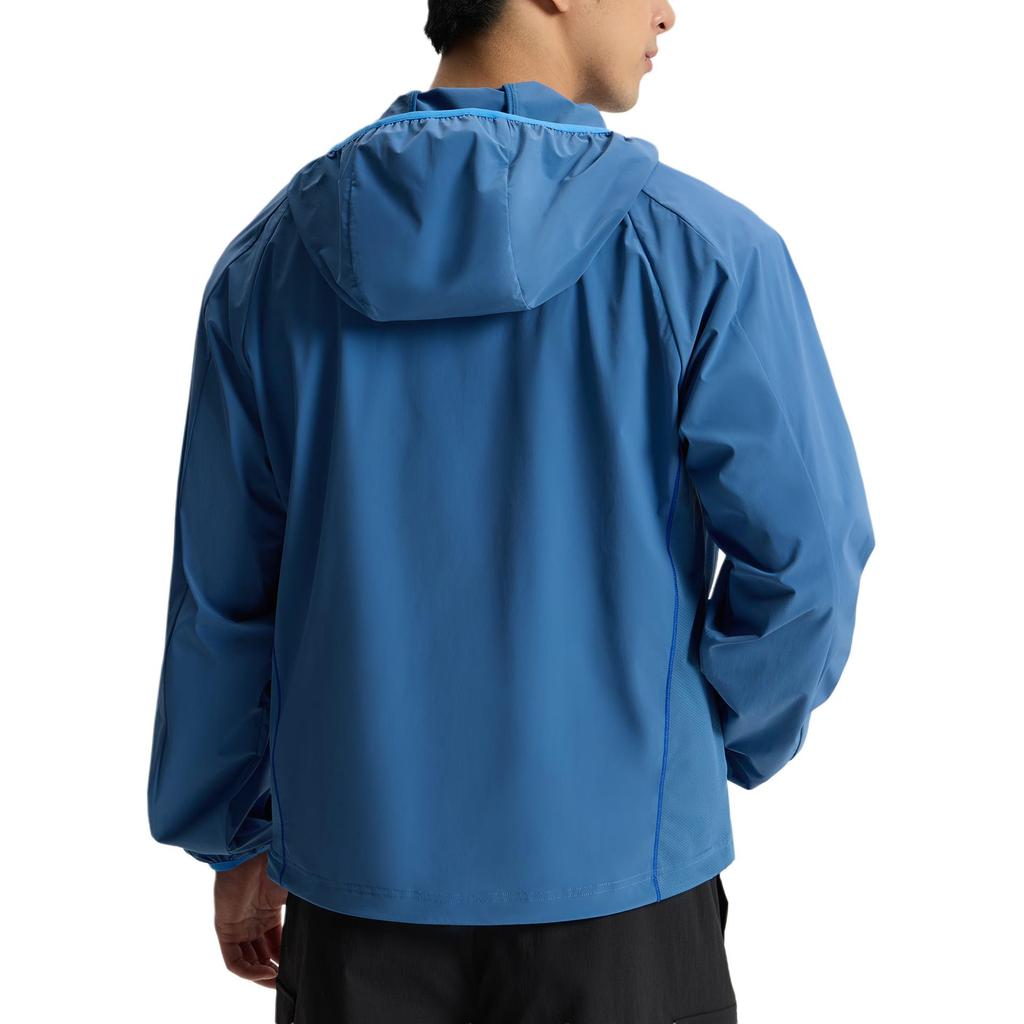 Adidas Loose Hood Cooling Woven Sports Loose Zip Hooded Long Sleeve Jacket Men Jackets KZ0015