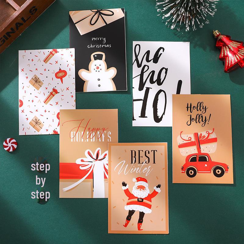24 Creative Christmas Greeting Card Sets with Envelopes