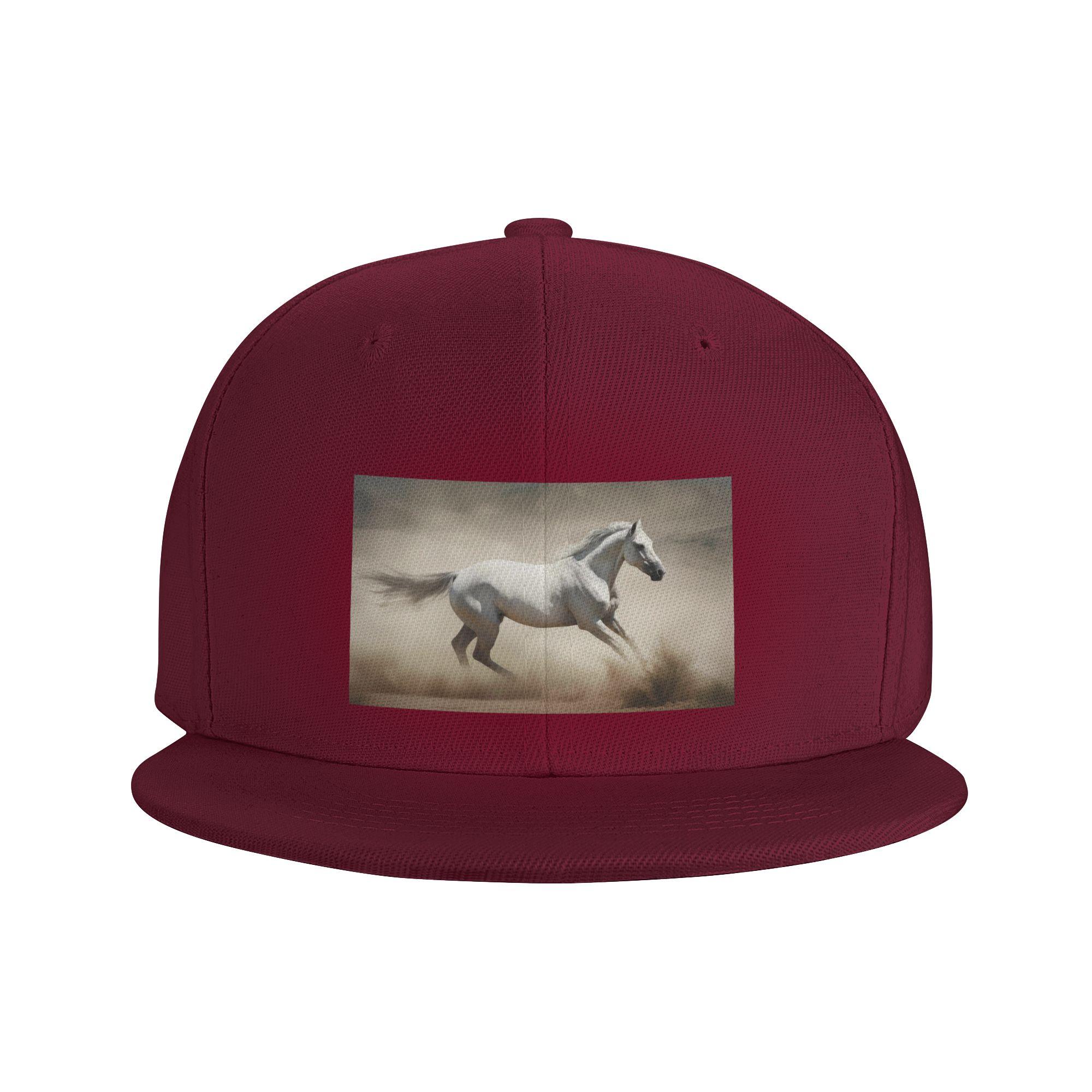 

Horse Galloping In The Desert Illustration Baseball Caps Snapback Fashion Baseball Hats Breathable Casual Casquette Outdoor One Size