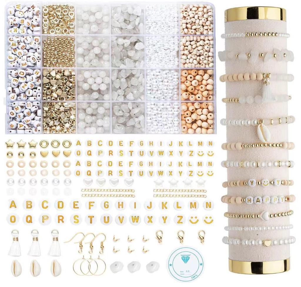 Amazonite Jewelry DIY Set: Fashion Beads for Bracelets & Necklaces