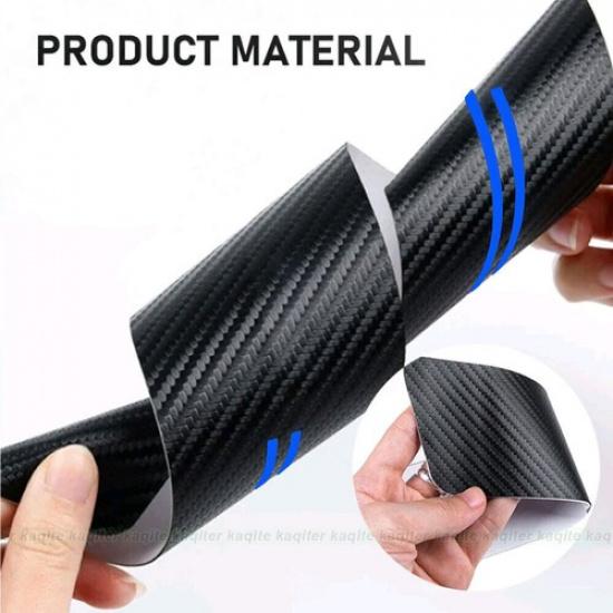 Car Sticker Door Plate Sill Scuff Cover Anti-Scratch Protector Strip Accessories