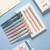 Kawai Cartoon Erasable Gel Pen for Primary School Students for Homework Magic Erasable Grade with Its Own Eraser Lovely School
