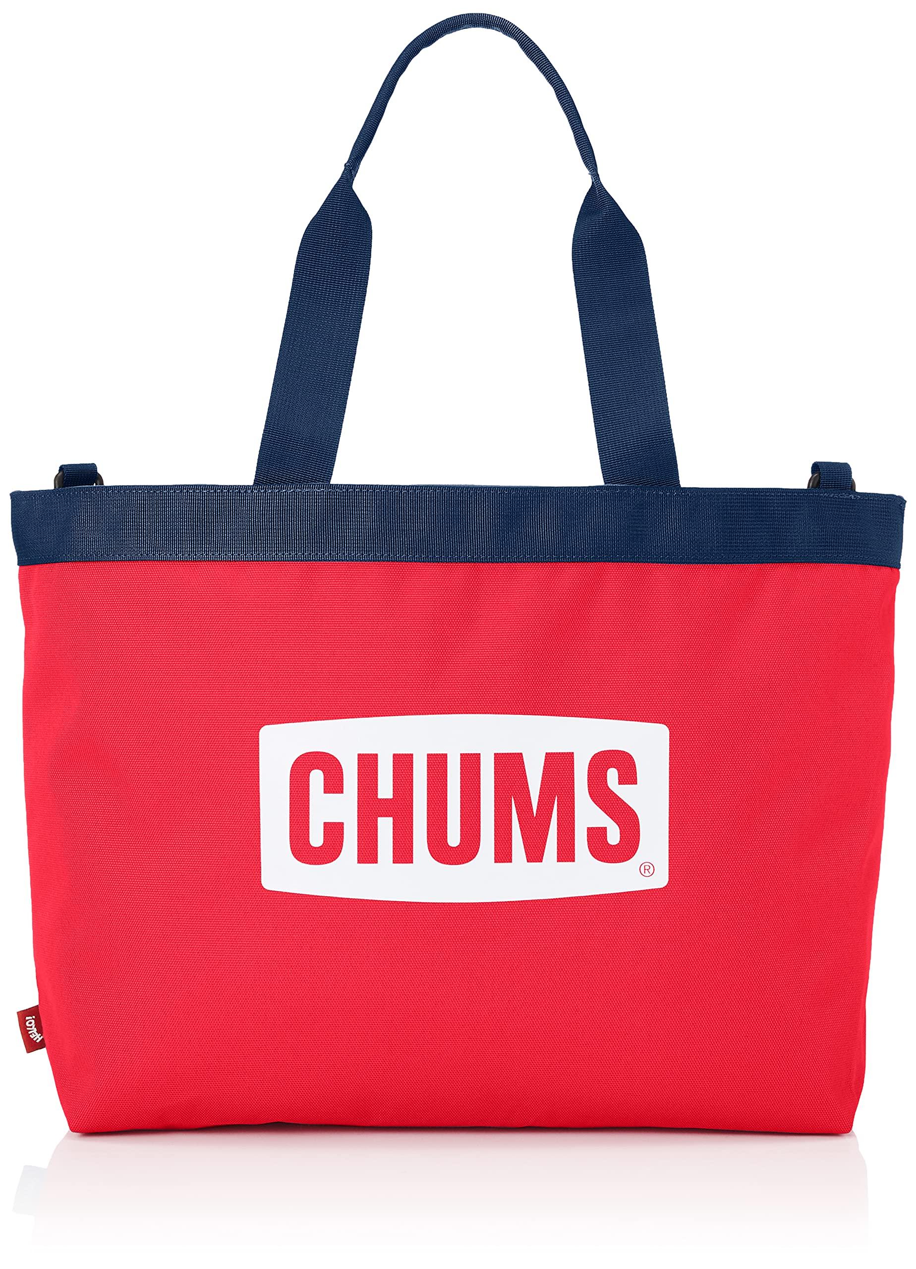 

Сумка-тоут з логотипом переробки Червона [Chums] червоний