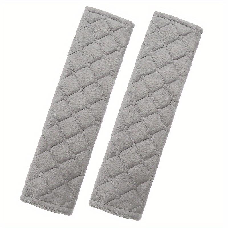 2pcs Car Supplies, Seat Belt, Shoulder Protection, Grid, Soft and Comfortable Protective Cover, Anti Strangulation and Anti-wear