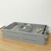 3 Tier Drawer  , Multi-Tier Foldable Storage Trays Expandable Plastic Desk   with Multiple Compartments for Makeup, Jewelry