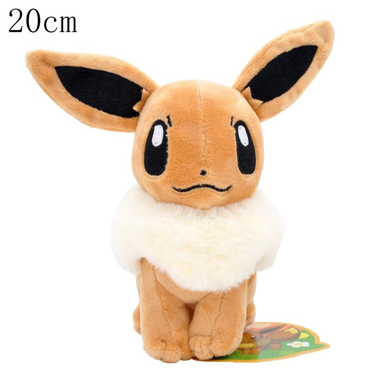 Eevee Collection Plush Flareon Vaporeon Stuffed Doll Anime Espeon Umbreon Glaceon Leafeon Sylveon Toys hobbis Kid Gift
