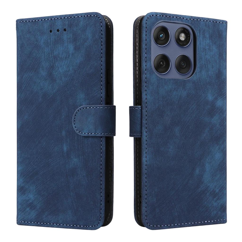 Housse à rabat pour Motorola Moto Edge 60 Fusion Cuir PU Protection intégrale Avec [Blocage RFID] Antichoc Durable Rétro Étui de téléphone