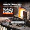 VEVOR Blacksmith Tongs, 45.7 cm 4 PCS, V-Bit Bolt Tongs, Wolf Jaw Tongs, Z V-Bit Tongs and Gripping Tongs