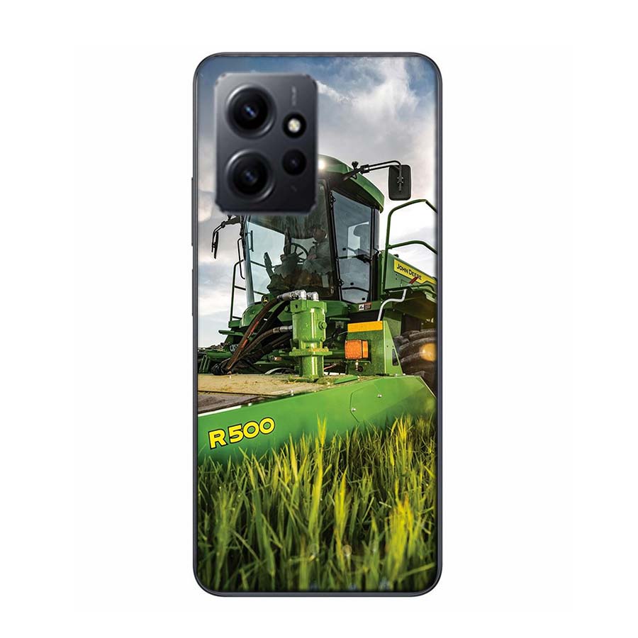 Landwirtschaftliche Maschinen Mähdrescher Handyhülle Für Redmi 12 13C 12C 15C 9 10 10C Note 13 Pro Plus 14 15 Pro 9T 9C 9A TPU Weiche Hülle Klar