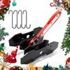 Quick Ratchet Brake Piston Wrench Extender 360° Rotating Caliper Tool with 4 Hooks Universal Auto Repair Tool