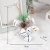 Thickened Xmas Tree Hanging Pendant Loud Christmas Door BellChristmas Bell Pendant  New Year