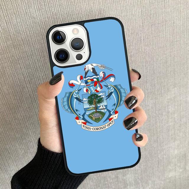Seychelles Flag Phone Case For iPhone 17 Air 15 16 11 12 13 14 Pro Max Cover For iPhone 17 Air Max Plus coque Fundas