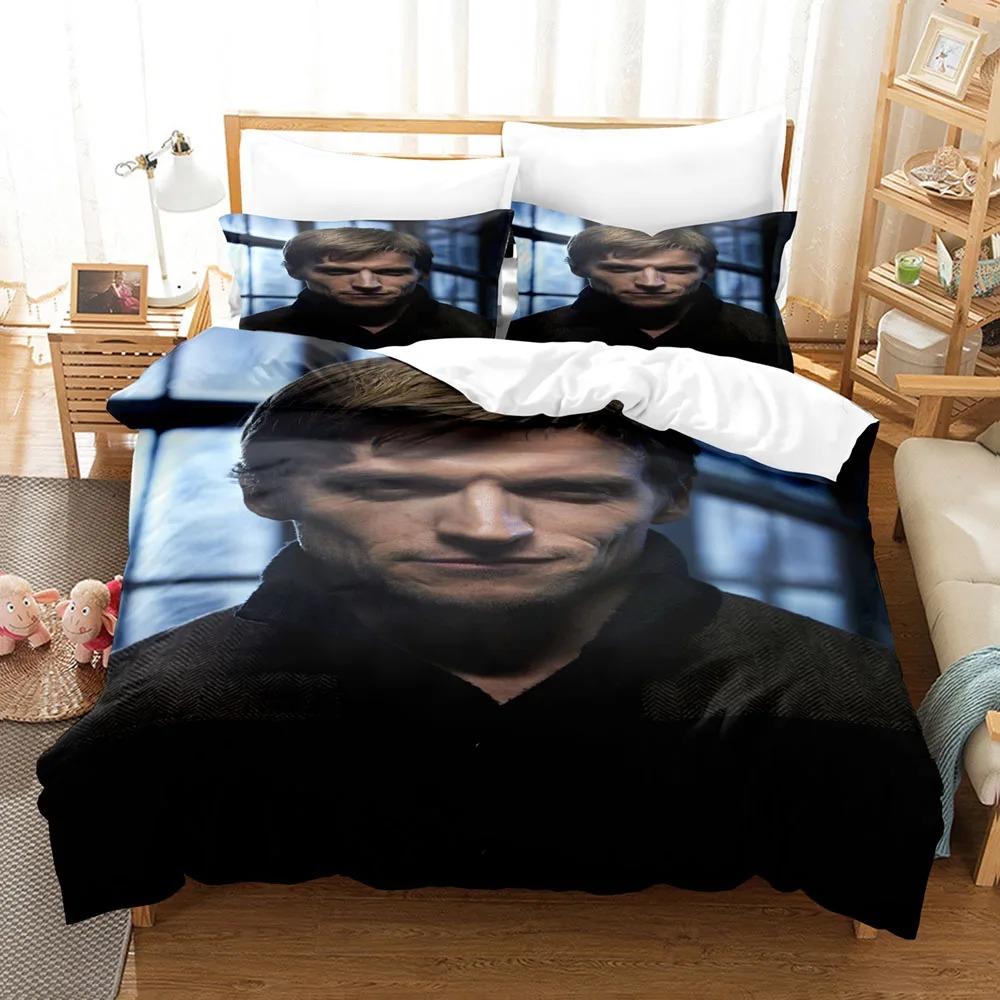 Teen Wolf Sengetøysett Enkelt Dynetrekk Dobbel Størrelse Sengetøy Queen King For Voksne Romdekor Populær Amerikansk TV-serie