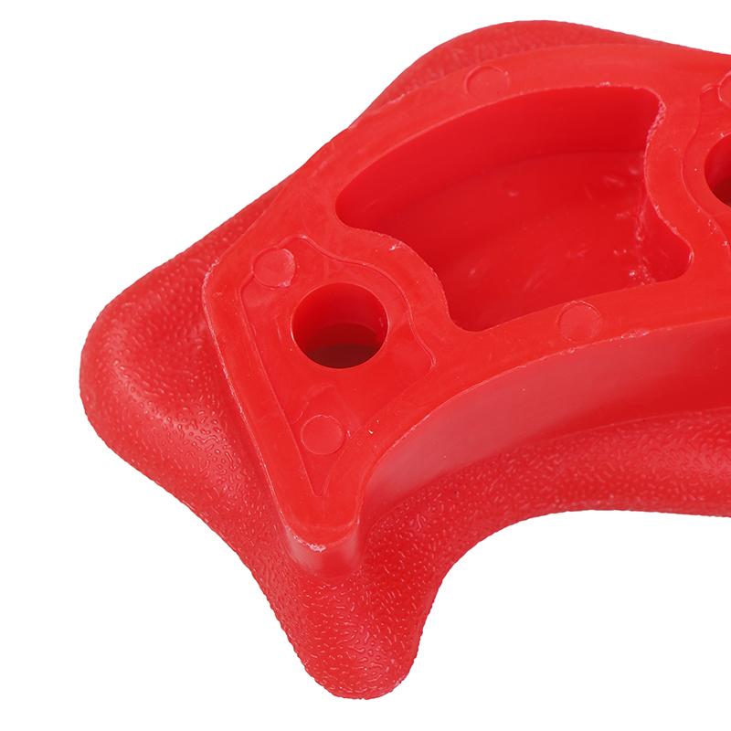 5Pcs Double Hole Plastic Rock Climbing Holds Toys For Boys Games Child Wood Wall Climbing Stones Random Color Outdoor Sports Toy