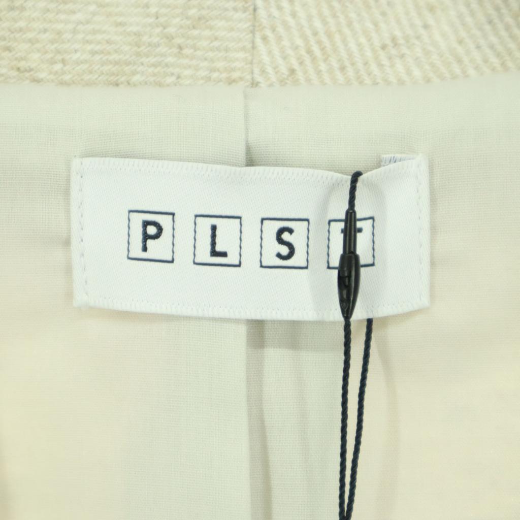 Schönheitsprodukte PLST Langarm Schalkragen Robe Mantel S Leinenmischung Damen Gebraucht