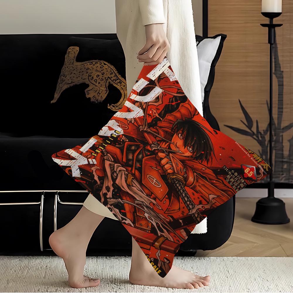 DRIFTERS Pillowcase Toon Gift Cushion Cover Bedroom Home Sofa Chair Seat Decor Pillow Case