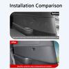 For Tesla Model YL 6-Seater Third Row Seat Both Side Anti-Kick Pad Leather Rear Seat Anti-scratch Protective Pad Car Accessories