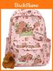 Carino Zaino Scolastico Cartone Animato Per Bambine E Bambini Con Materiale In Nylon Per L'Uso Scolastico