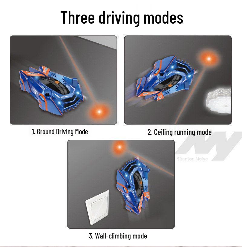 Infrared Climbing Stunt Car with Light-Following & Remote Control - Children's Toy