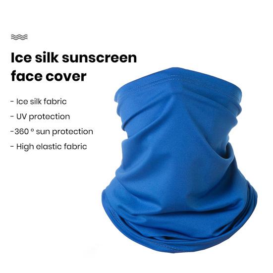 Cycling Bandana Half Coverage Breathable Face-Cover Fishing Riding Headgear Scarf Outdoor Sports Sun Protection Bandana Men Women Accessories