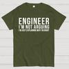 Engineer I Am Not Arguing Unisex 100% Cotton Summer Casual Cool Loose T-Shirt