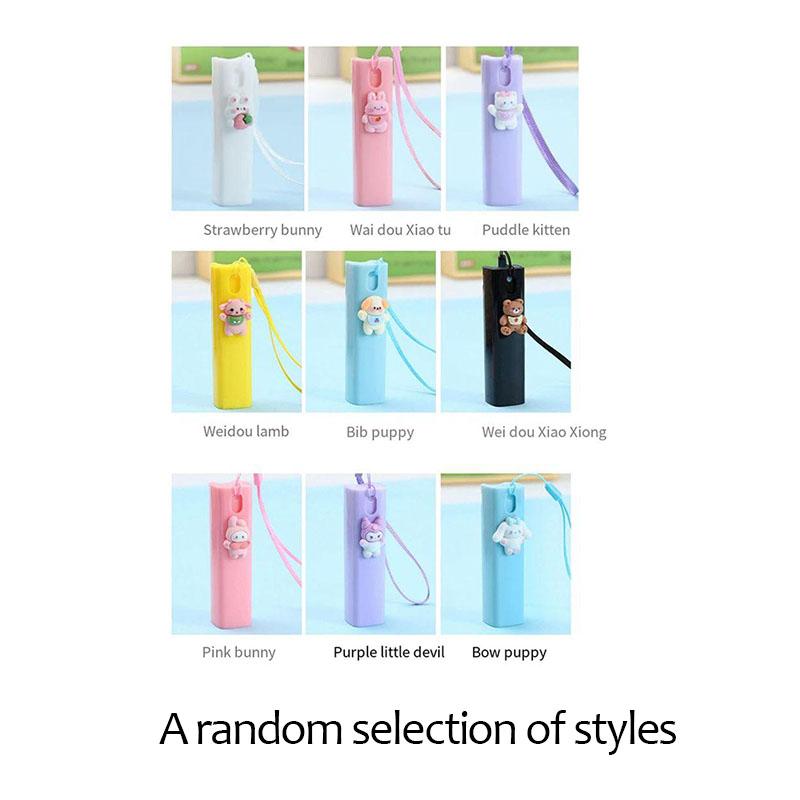 

Милый креативный мультяшный флакон-спрей дозатор флакон дезинфекция дорожный портативный макияж увлажнение парфюм спрей флакон Мини-бутылка