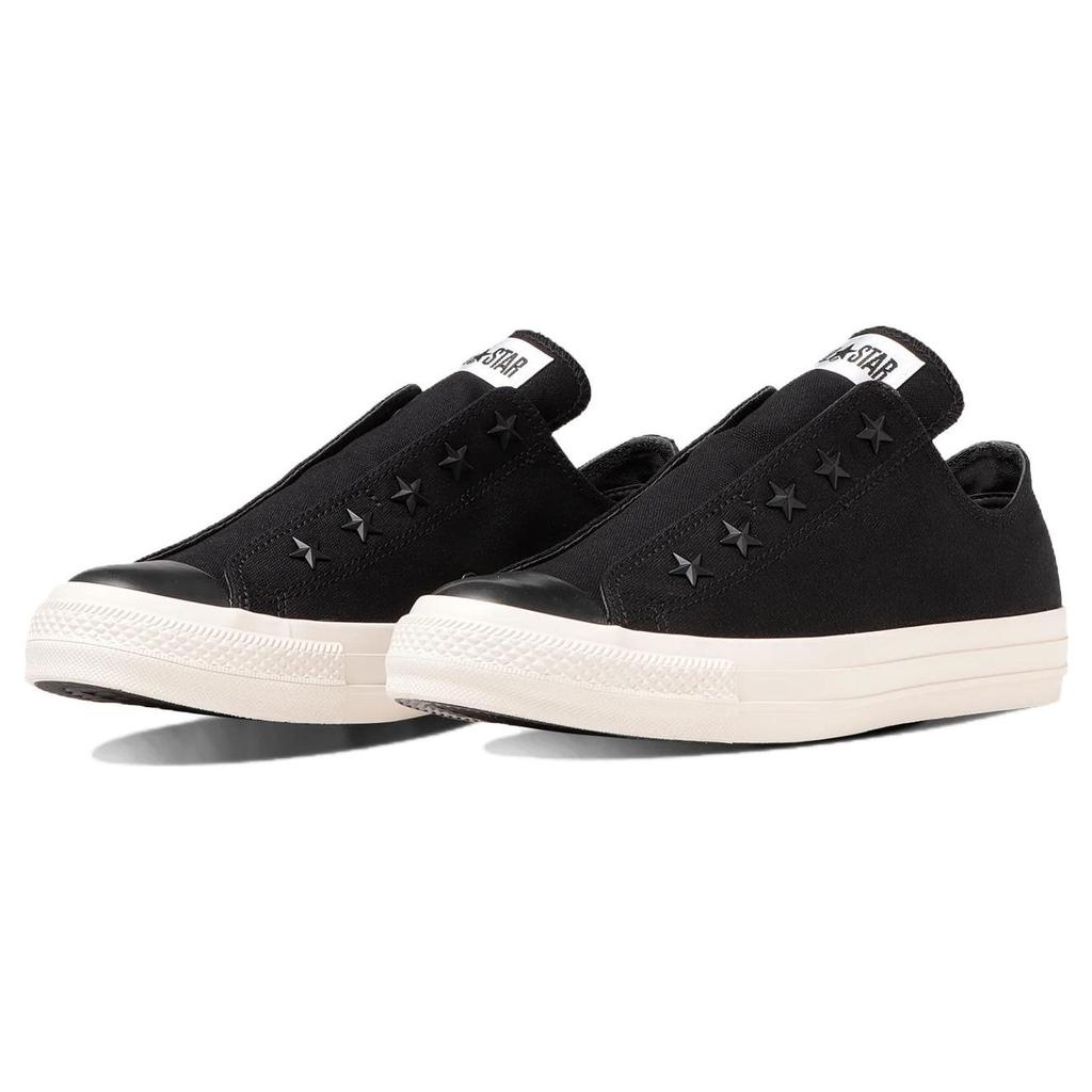 Converse All Star Starslip Ox Comfortable Versatile Low Top Canvas Shoes Unisex Sneakers Black 31310620