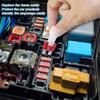 Kit Assortito 180 Fusibili Auto, 60 Mini Fusibili a Lama per Auto + 60 Fusibili Standard Automobilistici + 60 Micro Fusibili + Estrattore per Fusibili