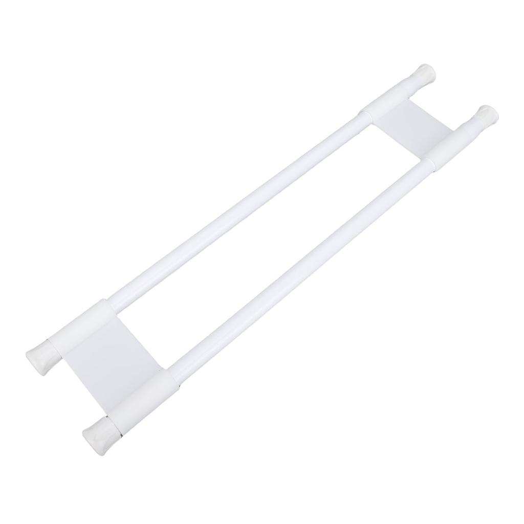 2PCS RV Refrigerator Bar Double Row 16in 28in Adjustable RV Refrigerator Tension Rods for Travel