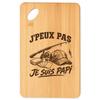 Cutting Board I Can't I'm Grandpa I Can't Minimalist | Engraved Bamboo Appetizer Tray 30 × 20 Cm | Kitchen Barbecue