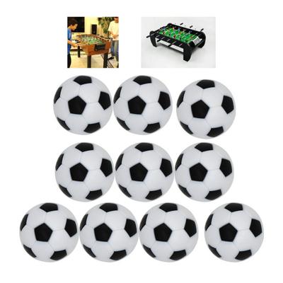 10 pièces de football de Table résistant à l'usure, accessoire robuste de remplacement, petits ballons de Table pour l'intérieur