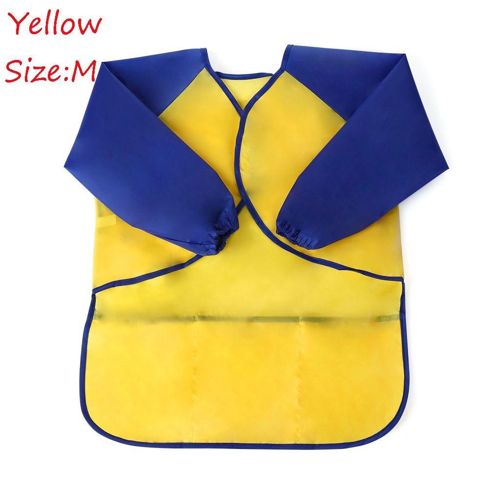 Cute Craft Kitchen Cooking Bib Waterproof Art Kids Painting Apron
