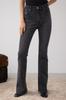 AZUL by moussy AZUL DENIM Rhinestone Flared Denim Size Women's Pants, 250IAC12-0281, M/L/BLK