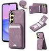 For Samsung Galaxy A17 5G/A26 5G Case Card Holder Kickstand Leather+TPU Phone Cover with Shoulder Strap