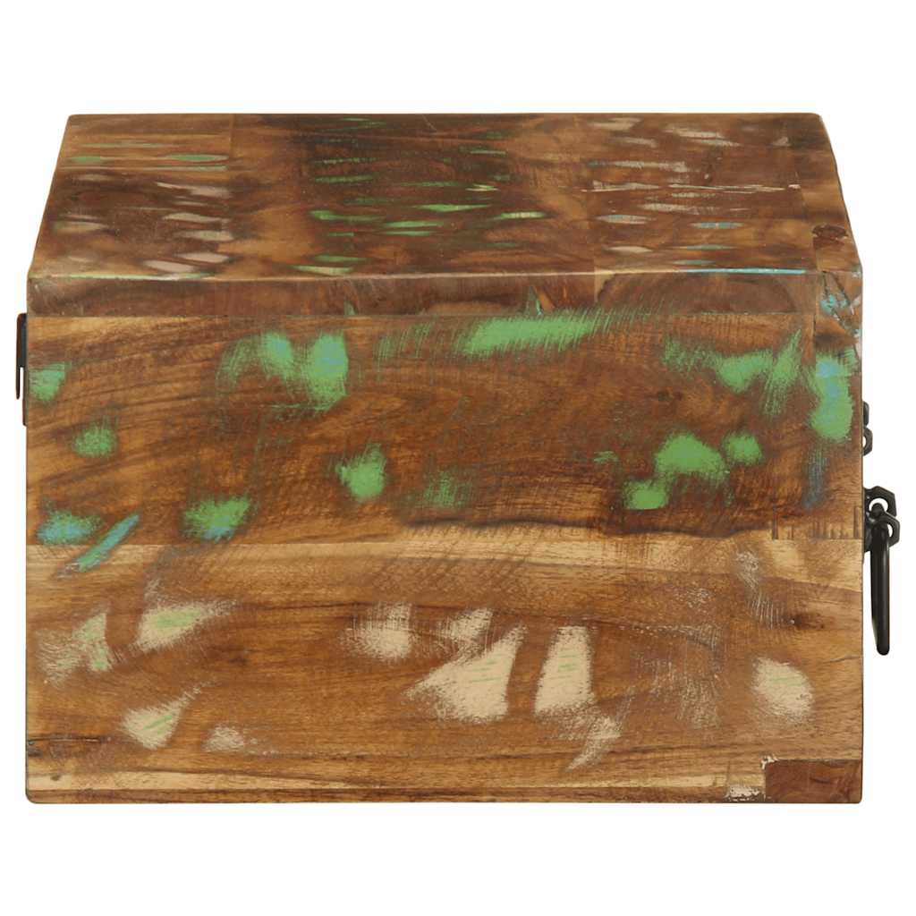 Wall Mounted TV Cabinet 60 X 30 X 19 Cm Solid Reclaimed Wood