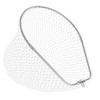 CHEUNG WIN Landing Oval Compact Nylon Large Landing Nylon Large Net, Frame, Foldable, Net, Net, Net, White,