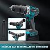 PATUOPRO 13mm Brushless Electric Impact Drill Cordless Drill Screwdriver Handheld Power Tool For Makita 18V Battery(No Battery)